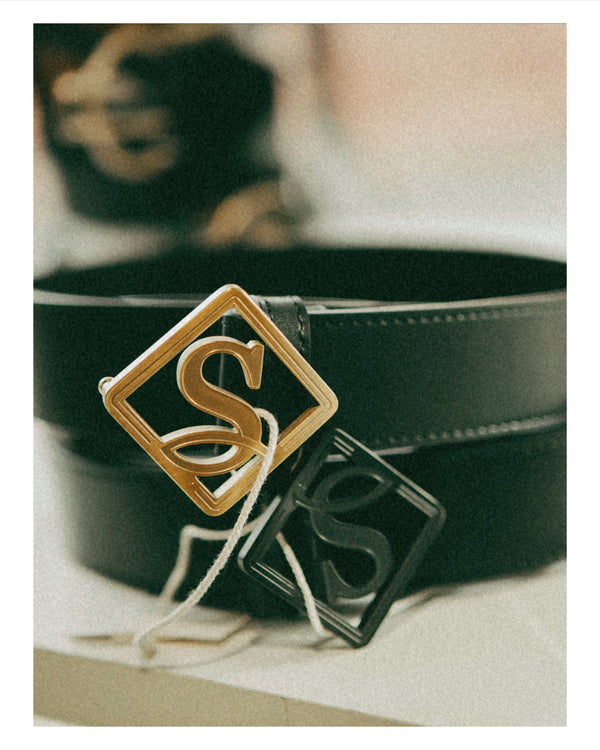 Shalom Signature Leather Belt